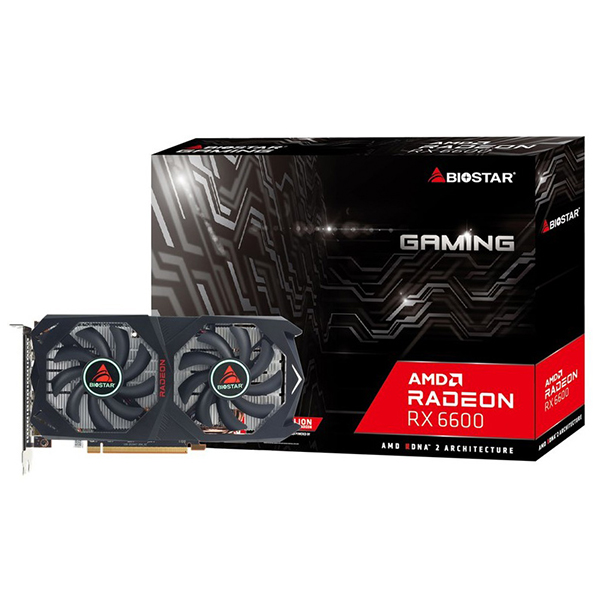 Tarjeta Video Biostar RX6600 8GB DDR6